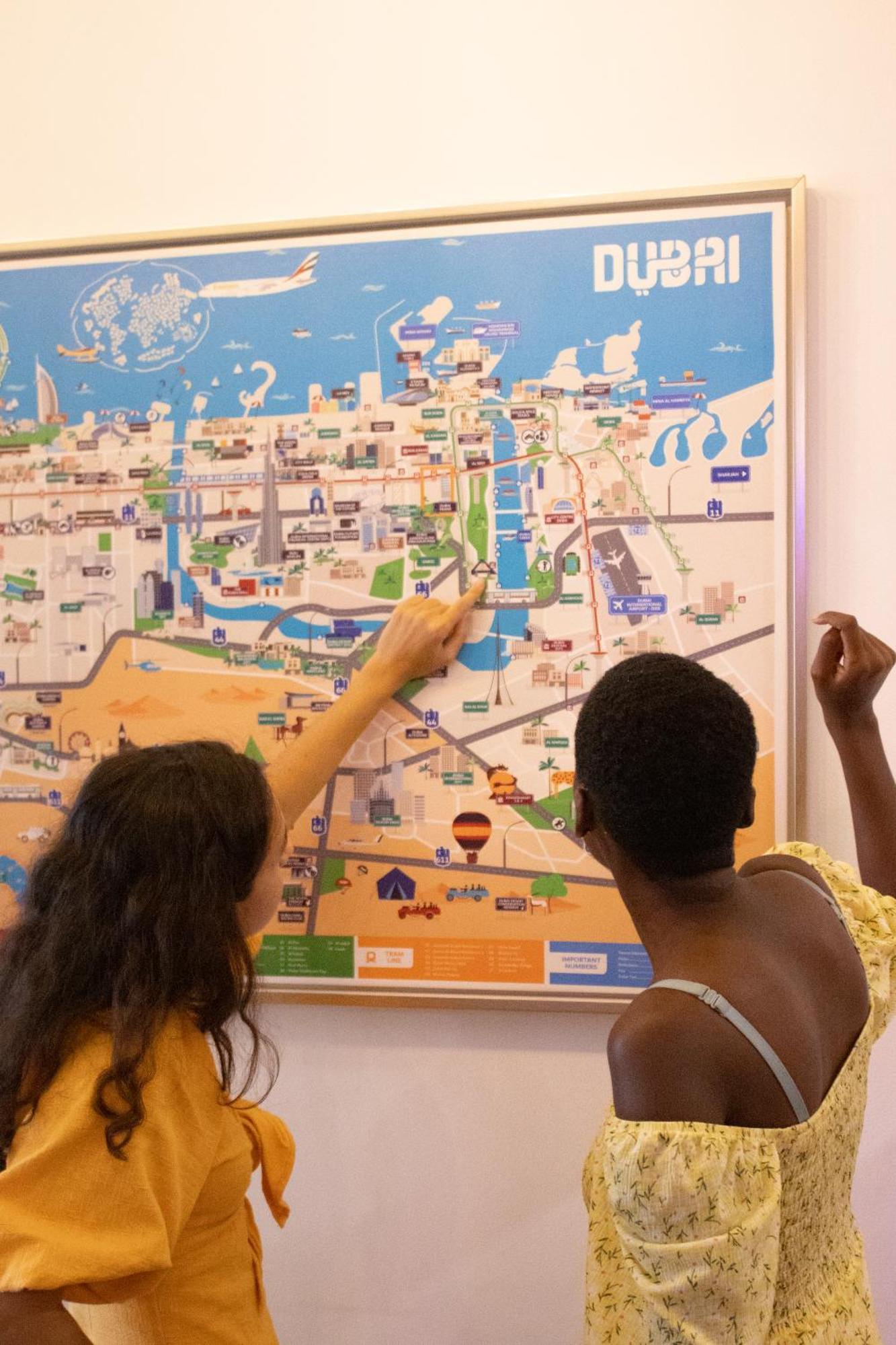 Lunar Hostel 96 Dubaj Exteriér fotografie